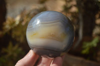 Polished Agate Spheres x 3 From Madagascar - Toprock Gemstones and Minerals