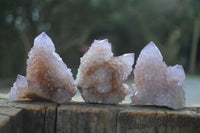 Natural Spirit Amethyst Quartz Clusters  x 6 From Boekenhouthoek, South Africa - Toprock Gemstones and Minerals