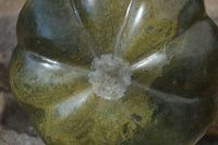 Polished Green Verdite Pumpkin Carving x 1 From Mazoe, Zimbabwe - Toprock Gemstones and Minerals