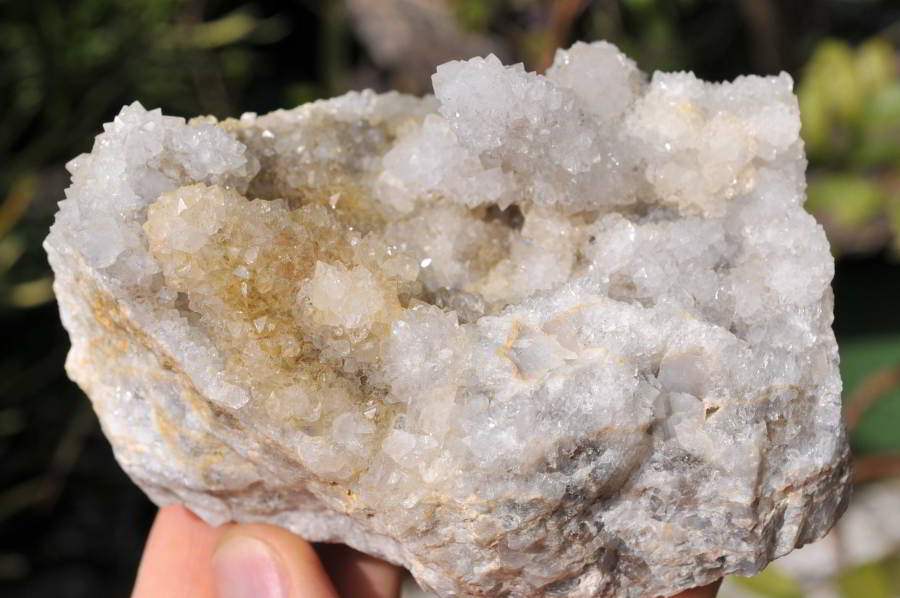 Natural White Spirit Quartz Clusters x 2 From Boekenhouthoek, South Africa - TopRock