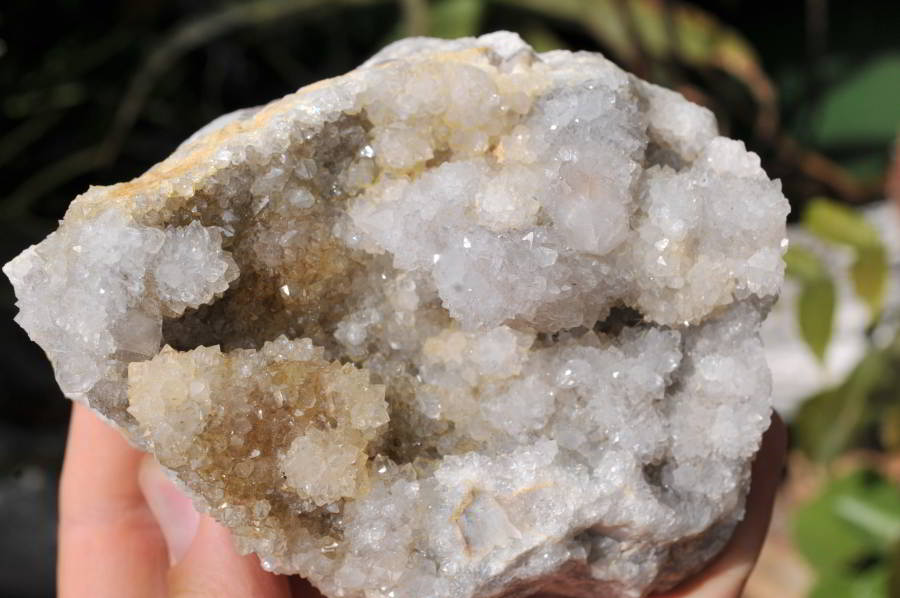 Natural White Spirit Quartz Clusters x 2 From Boekenhouthoek, South Africa - TopRock