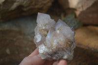 Natural Smokey Amethyst Spirit Quartz Specimens x 12 From Boekenhouthoek, South Africa - Toprock Gemstones and Minerals