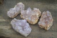 Natural Spirit Amethyst Quartz Clusters  x 4 From Boekenhouthoek, South Africa - Toprock Gemstones and Minerals
