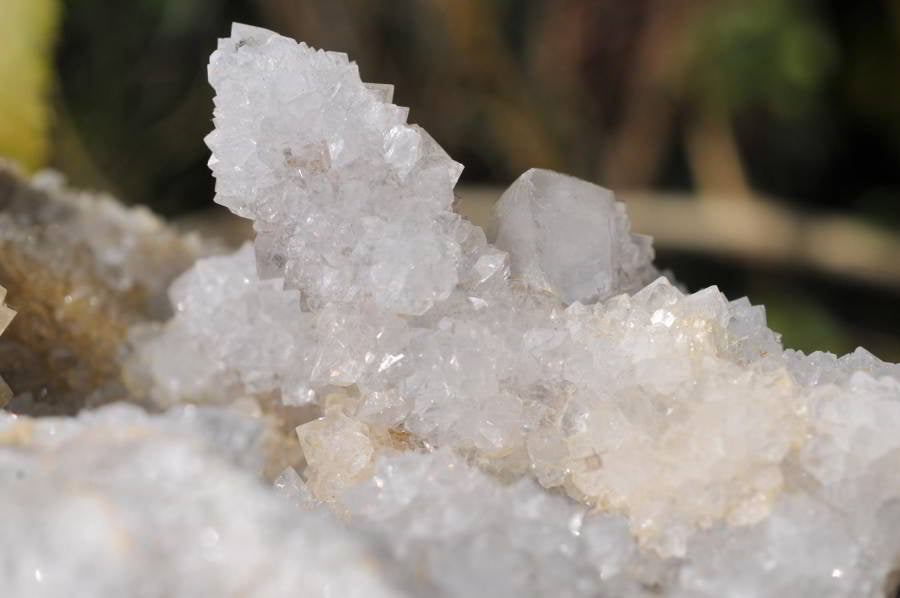 Natural White Spirit Quartz Clusters x 2 From Boekenhouthoek, South Africa - TopRock