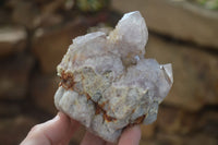 Natural Smokey Amethyst Spirit Quartz Specimens x 12 From Boekenhouthoek, South Africa - Toprock Gemstones and Minerals