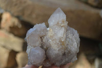 Natural Smokey Amethyst Spirit Quartz Specimens x 12 From Boekenhouthoek, South Africa - Toprock Gemstones and Minerals