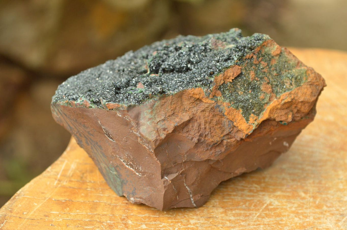 Natural Rare Copper Phosphate Libethenite On Dolomite Specimens x 2 From Shituru, Congo - TopRock