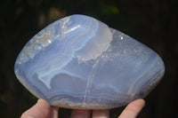 Polished Blue Lace Agate Free Forms  x 2 From Nsanje, Malawi - Toprock Gemstones and Minerals
