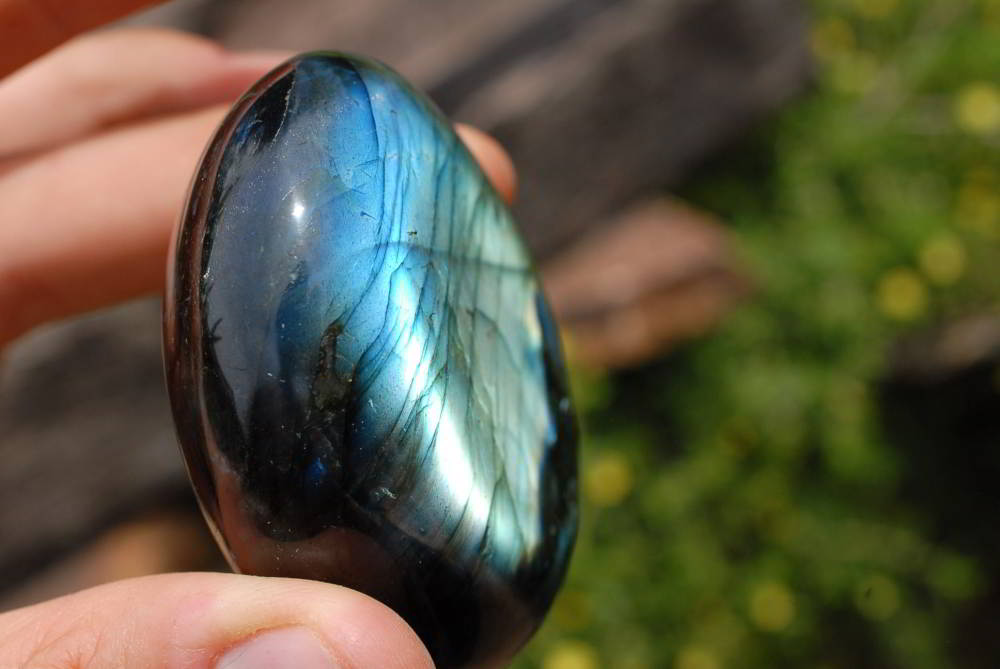 Polished Labradorite Standing Free Forms x 4 From Madagascar - TopRock