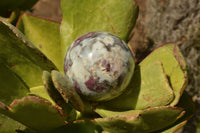 Polished Pink Tourmaline Rubellite Spheres (Small x 4, Medium x 1) x 5 From Ambatondrazaka, Madagascar - TopRock