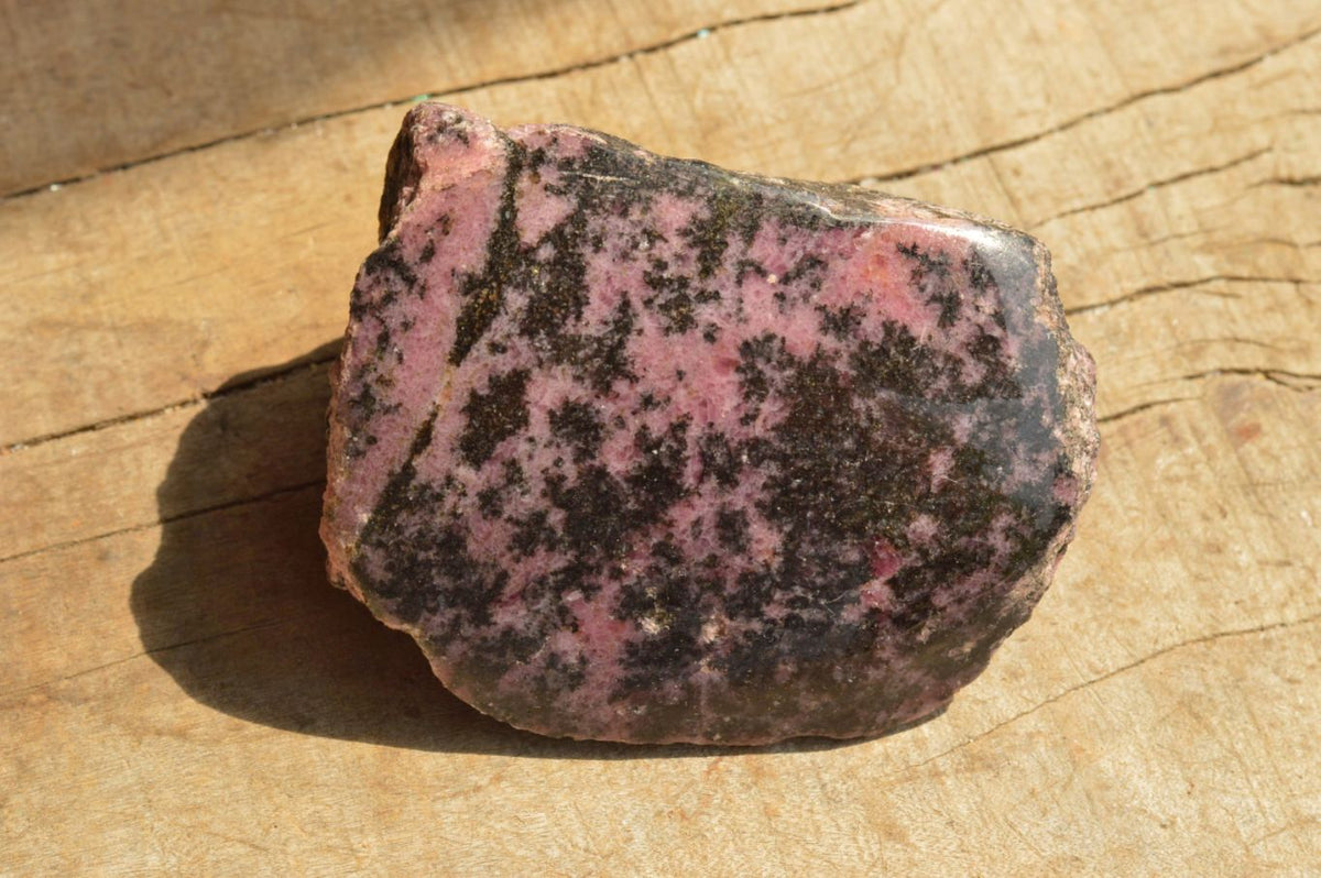 Polished Semi Polished Rhodonite Free Forms x 5 From Ambindavato, Madagascar - TopRock