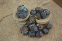 Natural Red & Brown Fully Formed Dodecagon Pyrope Garnet Crystals  - Sold per 500 g (70 to 85 pieces) - From Zimbabwe - Toprock Gemstones and Minerals