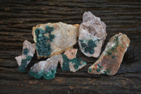Natural Rare Ball Malachite On Drusy Quartz & Dolomite Matrix  x 6 From Kambove, Congo - Toprock Gemstones and Minerals
