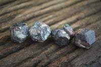 Natural Red & Brown Fully Formed Dodecagon Pyrope Garnet Crystals  - Sold per 500 g (70 to 85 pieces) - From Zimbabwe - Toprock Gemstones and Minerals