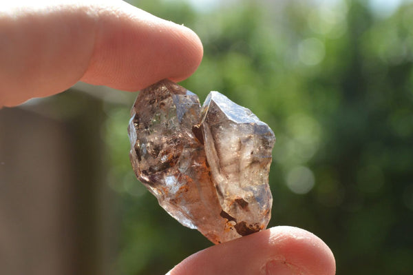 Natural Smokey Amethyst Quartz Crystals x 20 From Chiredzi, Zimbabwe - TopRock