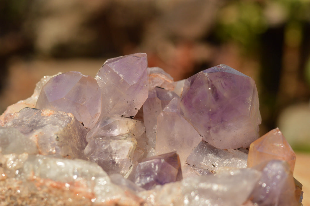 Natural Jacaranda Amethyst Quartz Cluster x 1 From Mumbwe, Zambia - TopRock