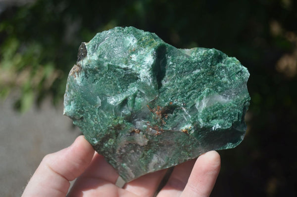 Natural Rough Green Jade Specimens  x 12 From Swaziland