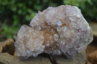 Natural Large Spirit Ametrine Quartz Specimens  x 3 From Boekenhouthoek, South Africa - Toprock Gemstones and Minerals