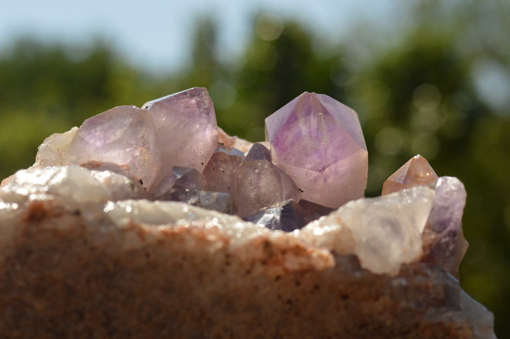 Natural Jacaranda Amethyst Quartz Cluster x 1 From Mumbwe, Zambia - TopRock