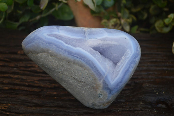 Polished Extra Large Blue Lace Agate Free Form  x 1 From Nsanje, Malawi - Toprock Gemstones and Minerals 