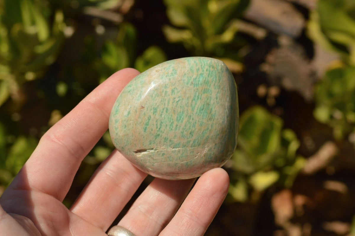 Polished Affordable Kobi Blue Amazonite Free Forms x 12 From Zimbabwe - TopRock