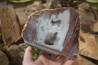 Polished One Side Polished Agate Free Forms  x 2 From Southern Africa - Toprock Gemstones and Minerals