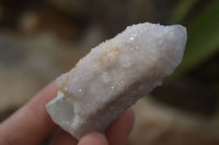 Natural Pale Lilac Spirit Quartz Crystals x 12 From Boekenhouthoek, South Africa - Toprock Gemstones and Minerals