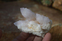 Natural Pale Lilac Spirit Quartz Crystals x 12 From Boekenhouthoek, South Africa - Toprock Gemstones and Minerals