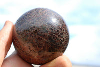 Polished Blood Red Specular Gemmy Garnet Spheres x 4 From Madagascar - TopRock
