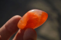 Polished  Small Carnelian Agate Free Forms  x 42 From Madagascar - Toprock Gemstones and Minerals
