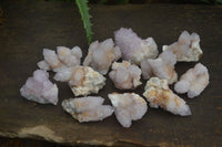 Natural Mixed Spirit Quartz Clusters x 12 From Boekenhouthoek, South Africa - Toprock Gemstones and Minerals