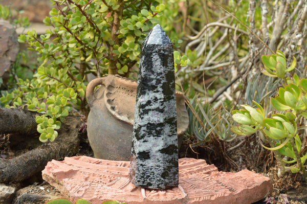Polished Groovy Merlinite / Gabbro Point x 1 From Ambatondrazaka, Madagascar - TopRock