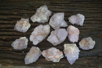Natural Spirit Amethyst Quartz Clusters  x 12 From Boekenhouthoek, South Africa - Toprock Gemstones and Minerals