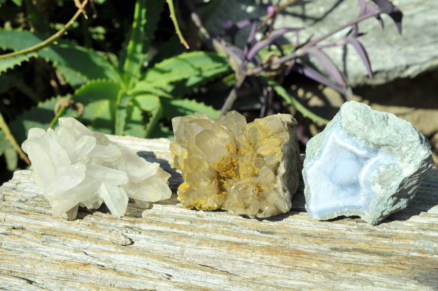 Natural Mixed Raw Minerals x 6 From Southern Africa - TopRock