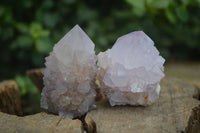 Natural Spirit Amethyst Quartz Clusters  x 12 From Boekenhouthoek, South Africa - Toprock Gemstones and Minerals