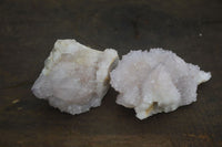 Natural Pale Lilac Spirit Quartz Clusters x 12 From Boekenhouthoek, South Africa - Toprock Gemstones and Minerals