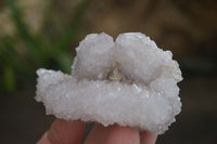 Natural Pale Lilac Spirit Quartz Clusters x 12 From Boekenhouthoek, South Africa - Toprock Gemstones and Minerals