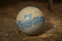 Polished Blue Spotted Spinel Quartz Spheres x 12 From Madagascar - Toprock Gemstones and Minerals