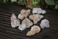 Natural Mixed Spirit Quartz Clusters x 7 From Boekenhouthoek, South Africa - Toprock Gemstones and Minerals