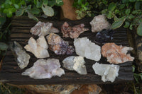 Natural Mixed Selection Of Quartz Specimens  x 12 From Southern Africa - Toprock Gemstones and Minerals
