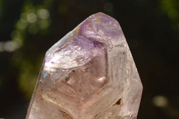 Polished Pair Of Stunning Amethyst Window Quartz Crystals x 2 From Ankazobe, Madagascar - TopRock