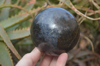 Polished Rare Iolite Spheres x 1 From Ambatofinandrahana, Madagascar - Toprock Gemstones and Minerals