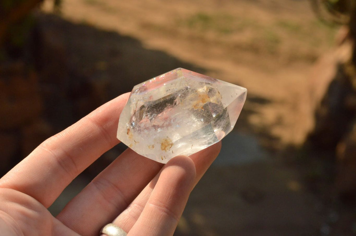 Polished Semi Optic Quartz Points x 24 From Madagascar - TopRock