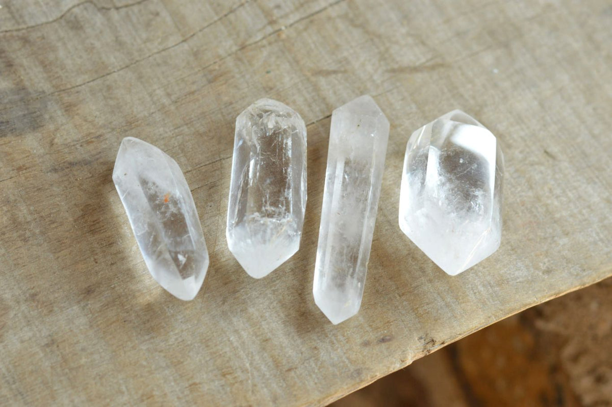 Polished Semi Optic Quartz Points x 24 From Madagascar - TopRock