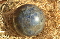 Polished Iolite Water Sapphire Spheres x 2 From Madagascar - TopRock