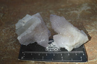 Natural Pale Lilac Spirit Quartz Clusters x 12 From Boekenhouthoek, South Africa - Toprock Gemstones and Minerals