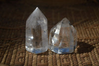 Polished Semi Optic Clear Quartz Points x 24 From Madagascar - Toprock Gemstones and Minerals