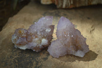 Natural Small Spirit Amethyst Quartz Specimens  x 12 From Boekenhouthoek, South Africa - Toprock Gemstones and Minerals