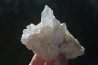Natural Clear Quartz Clusters  x 12 From Zambia - Toprock Gemstones and Minerals