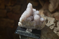 Natural Long Fingered Spirit Quartz Clusters x 2 From Boekenhouthoek, South Africa - Toprock Gemstones and Minerals